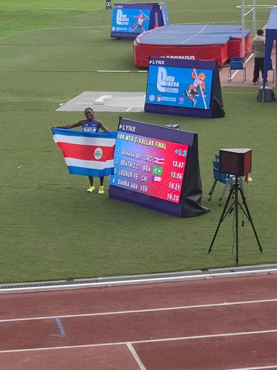 Medalla de Oro para Rihana Mora