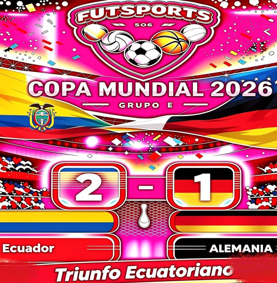 Ecuador Hace Historia tras lograr una victoria ante la poderosa Alemania y los deja con esperanza de clasificar.