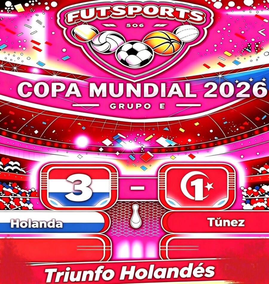 Paises Bajos asegura su clasificación  a la siguiente ronda del mundial mientras Túnez queda Eliminado.