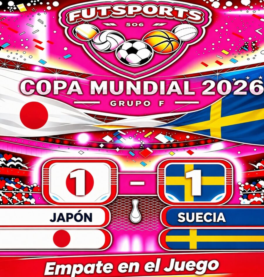 Japón Logra empate ante Suecia y casi que asegura su cupo en la siguiente ronda.