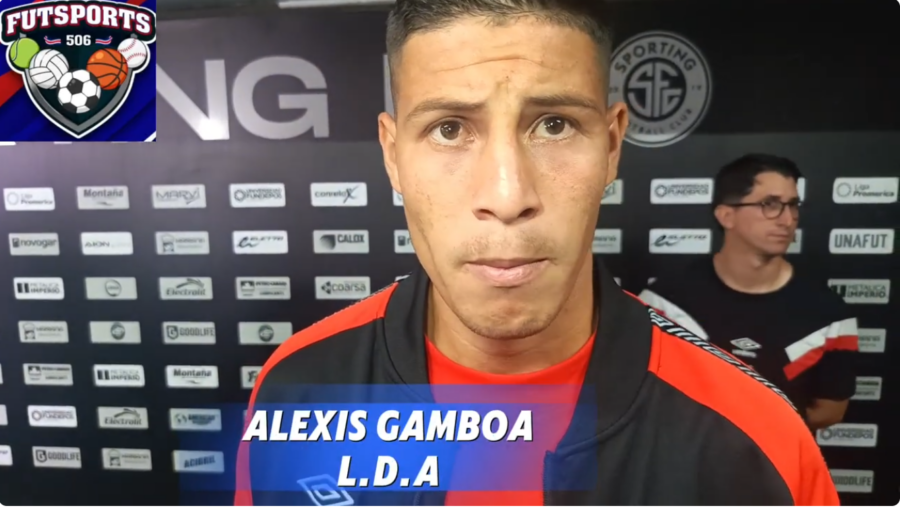 Alexis Gamboa defensa de Liga Deportiva Alajuelense despues del partido con Sporting nos habla del encuentro.