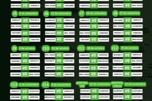 UNIFFUT y su calendario Apertura 2026