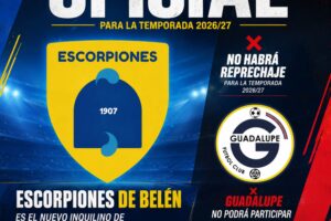Escorpiones de Belén asciende a la Primera División 2026-2027