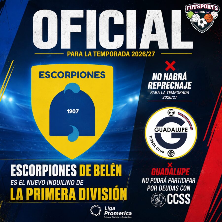 Escorpiones de Belén asciende a la Primera División 2026-2027