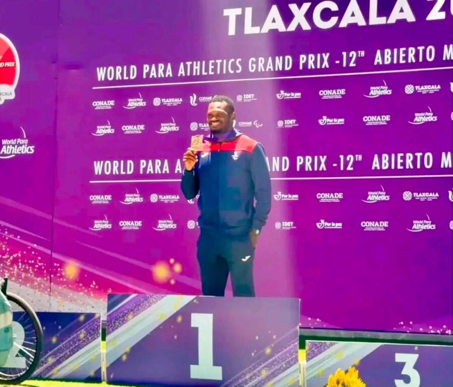 Sherman Güity iguala el record mundial en los 100 metros planos.