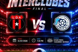 LDA Femenino vs UNIFUT de Guatemala van a la final de la UNCAF