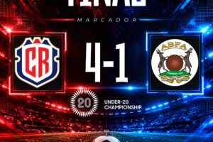 COSTA RICA CLASIFICA A LA FINAL DEL CAMPEONATO SUB-20 DE CONCACAF
