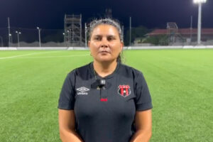 La asistente técnica Fernanda Barrantes nos cometa sobre el partido ante Chorrillo en Nicaragua.