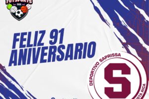 Hoy se celebra el 91 Aniversario del Deportivo Saprissa