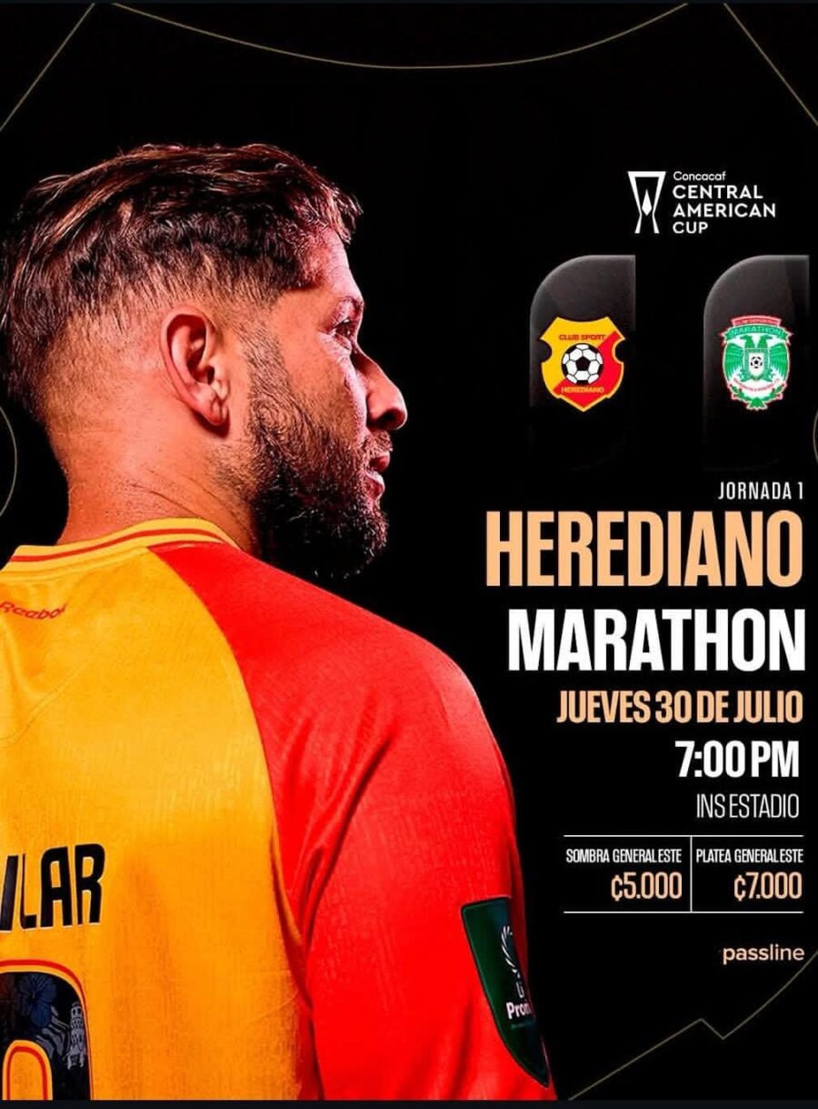 Herediano vs Maraton juego torneo CONCACAF
