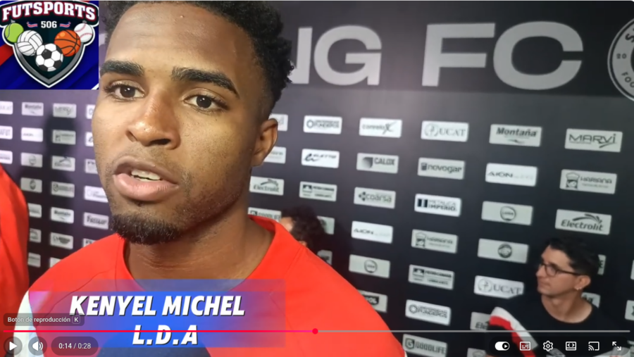 Kenyel Michel nos comenta sobre su gol para Liga Deportiva Alajuelense