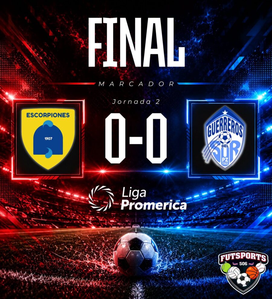 Escorpiones y Pérez Zeledón se reparten los puntos.