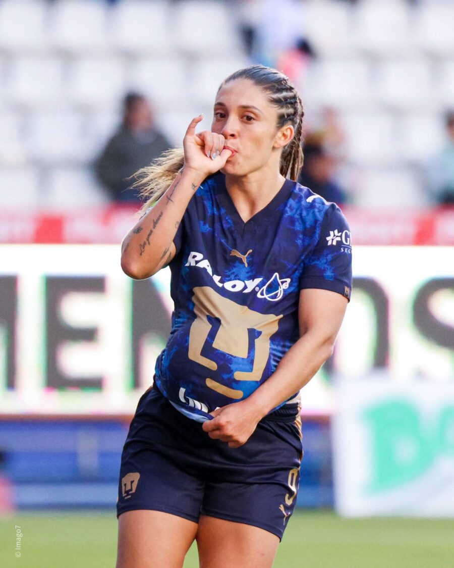 Priscila Chinchilla se estrena como golpeadora con Pumas Femenil!