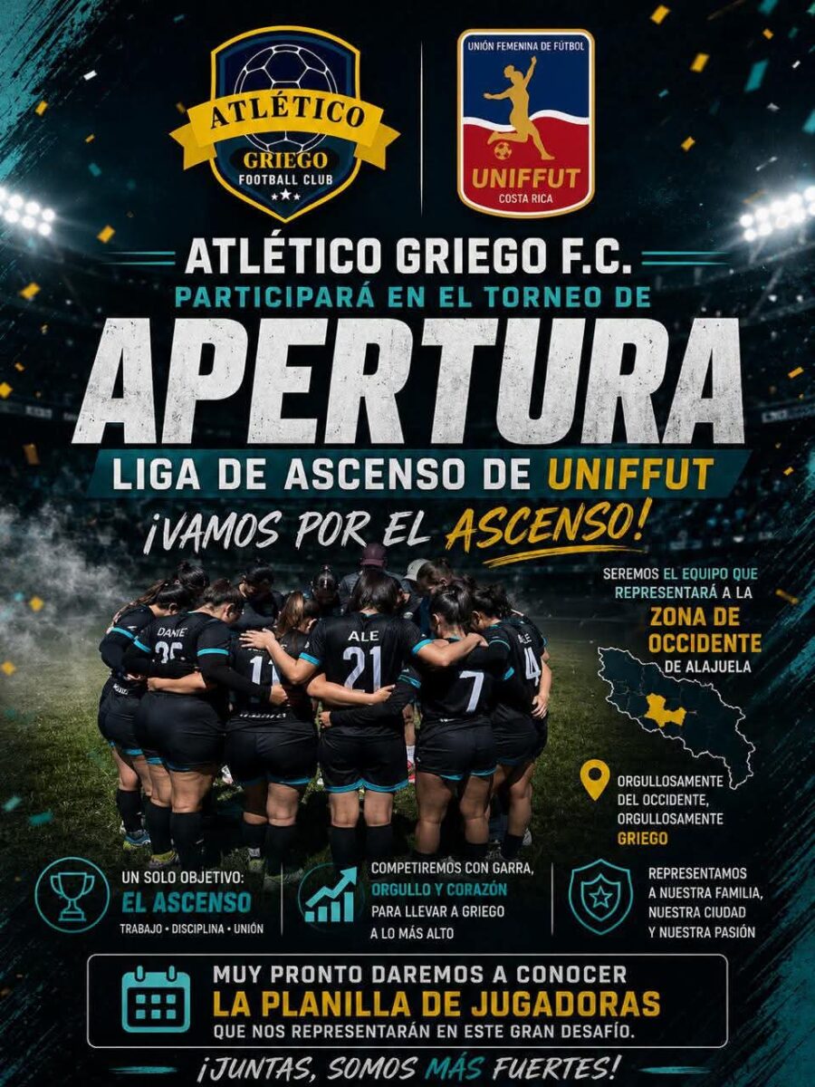 Atlético Griego F.C. se prepara para un nuevo desafío!