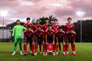 La Sele Sub-15 golea a Nicaragua.