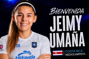 JEIMY UMAÑA ES NUEVA JUGADORA DE DEPORTIVO GUATEMALA