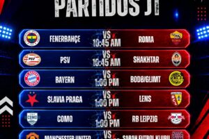 ¡Comienza el tercer y último día de la jornada 1 de la Champions!