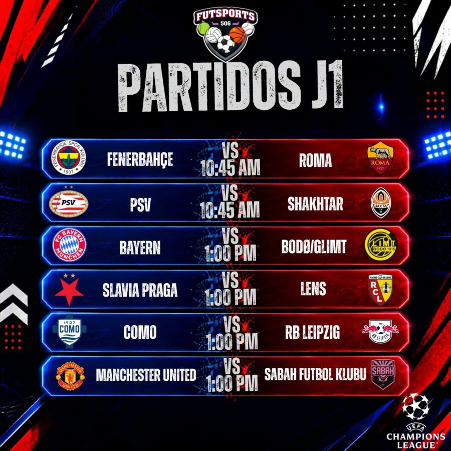 ¡Comienza el tercer y último día de la jornada 1 de la Champions!
