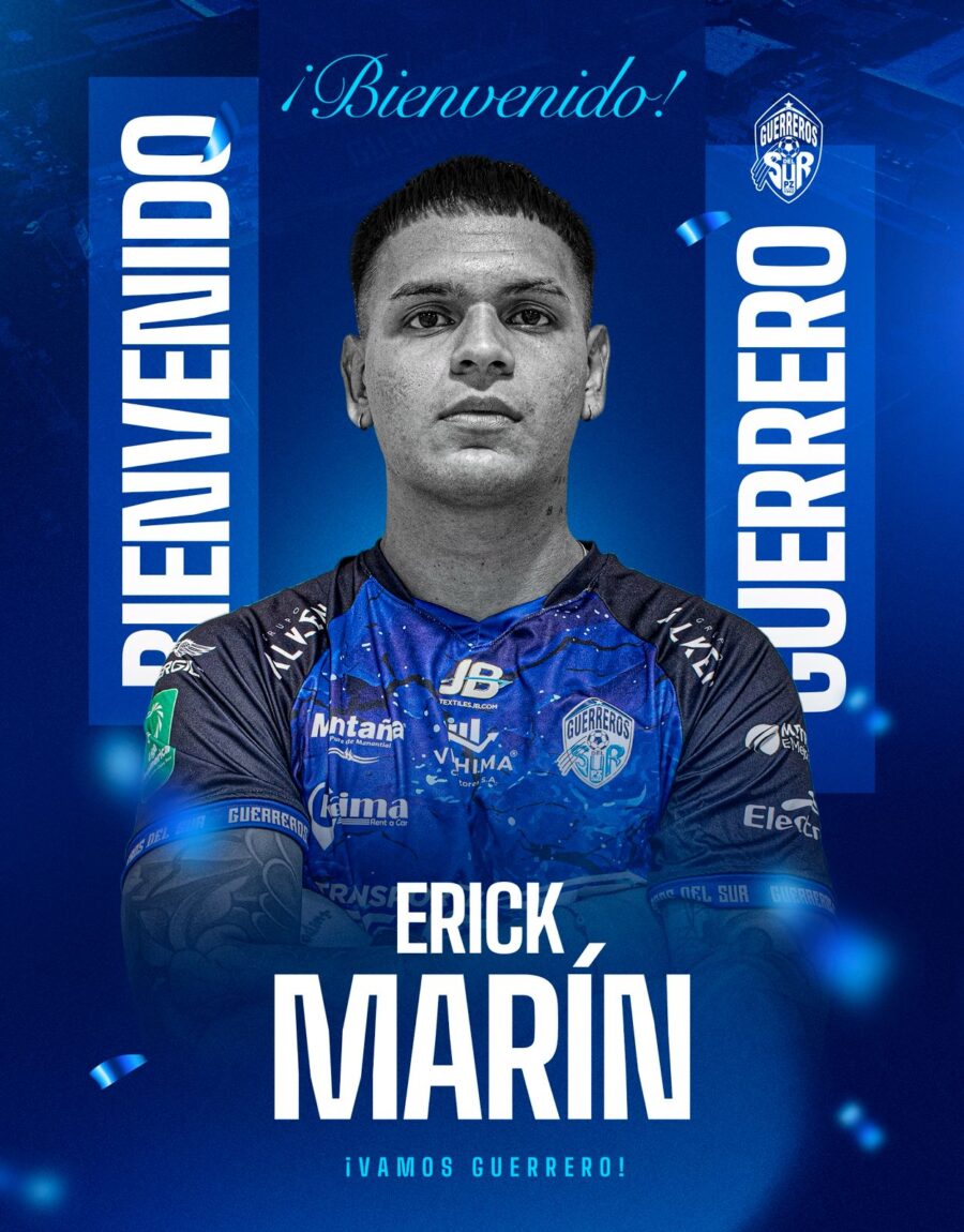 Erick Marín regresa al Municipal Pérez Zeledón como refuerzo para el Apertura 2026