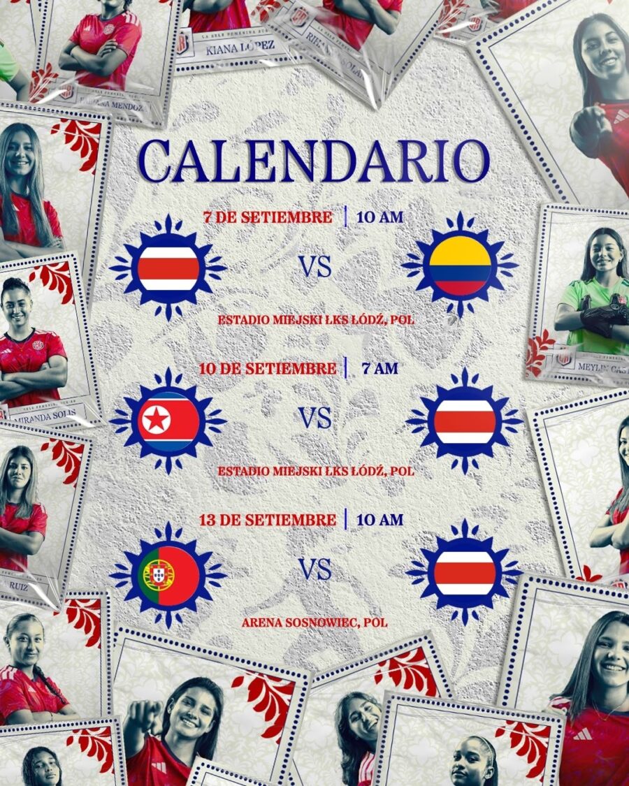 Costa Rica en el Mundial Femenino Sub-20 Polonia 2026