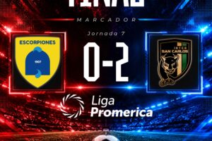Inter San Carlos derrota a Escorpiones de Belén con doblete de Joel Campbell