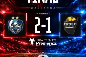 Moravia remonta ante Dimas Escazú y consigue tres puntos de oro en casa
