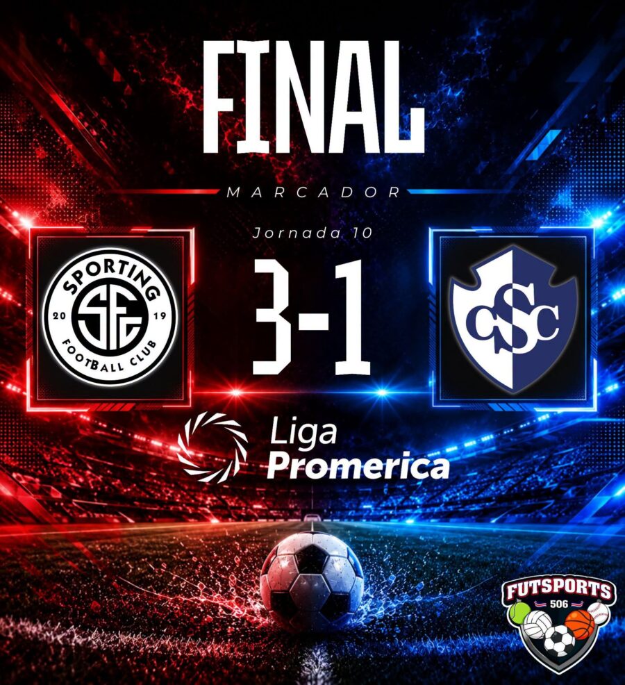Sporting FC golpea a Cartaginés y escala al segundo lugar