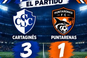 Club Sport Cartaginés 3-1 Puntarenas FC