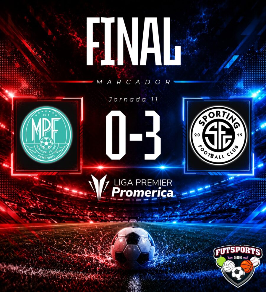 Sporting FC Femenino golea 3-0 a Municipal Pococí en la Liga Premier Promerica