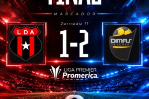 Dimas Escazú vence 2-1 a Alajuelense en la Liga Premier Femenina