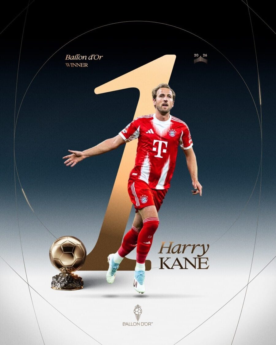 ¡HARRY KANE CONQUISTA EL BALÓN DE ORO 2026!