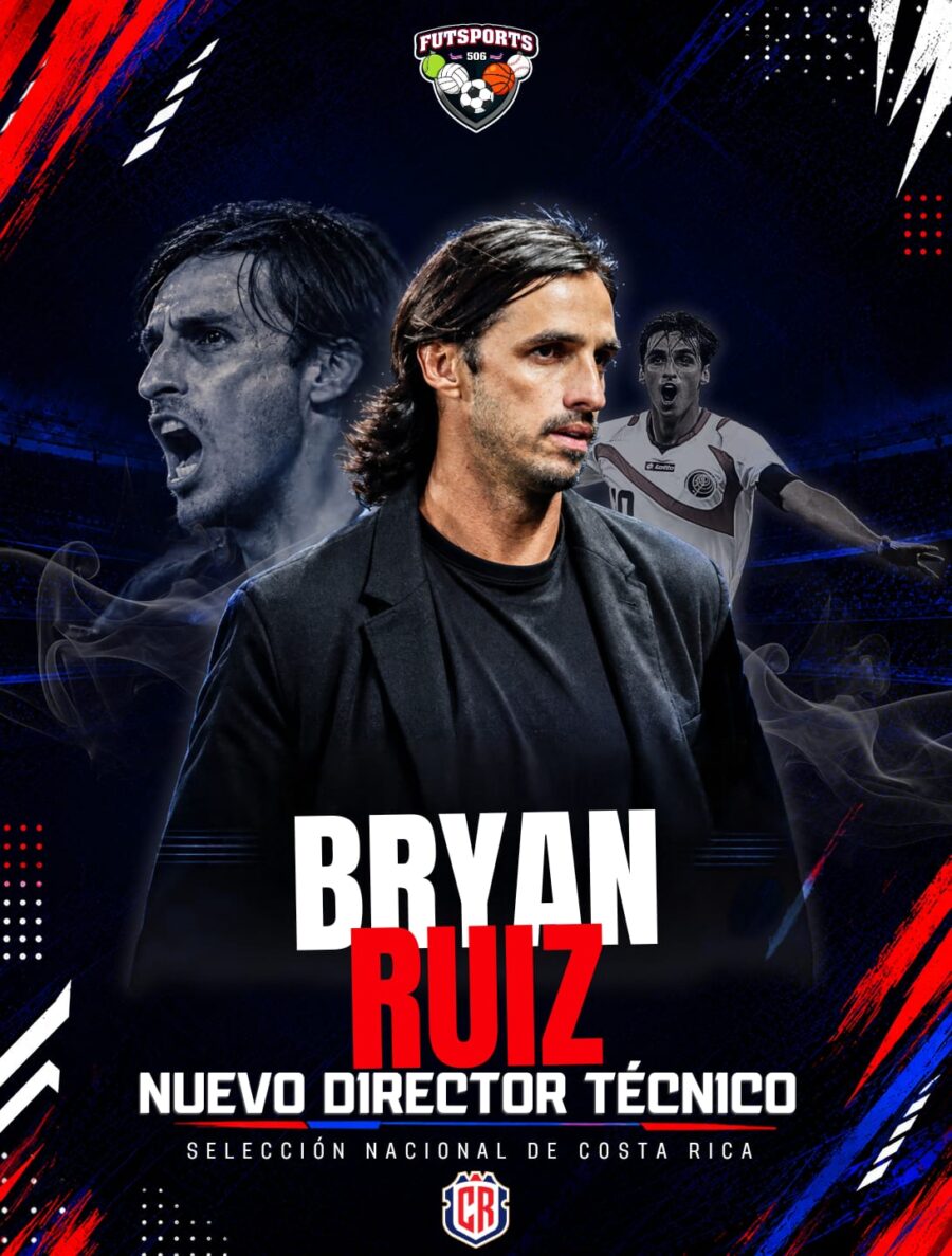 BRYAN RUIZ ASUME OFICIALMENTE LA DIRECCIÓN TÉCNICA DE LA SELECCIÓN MAYOR
